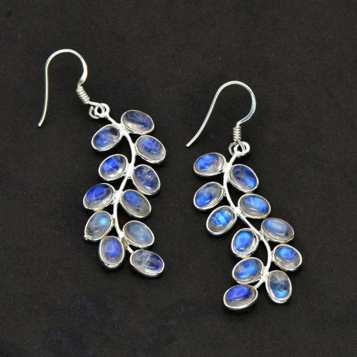 Vintage Moonstone Drop Earrings