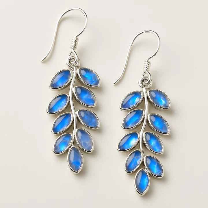 Vintage Moonstone Drop Earrings