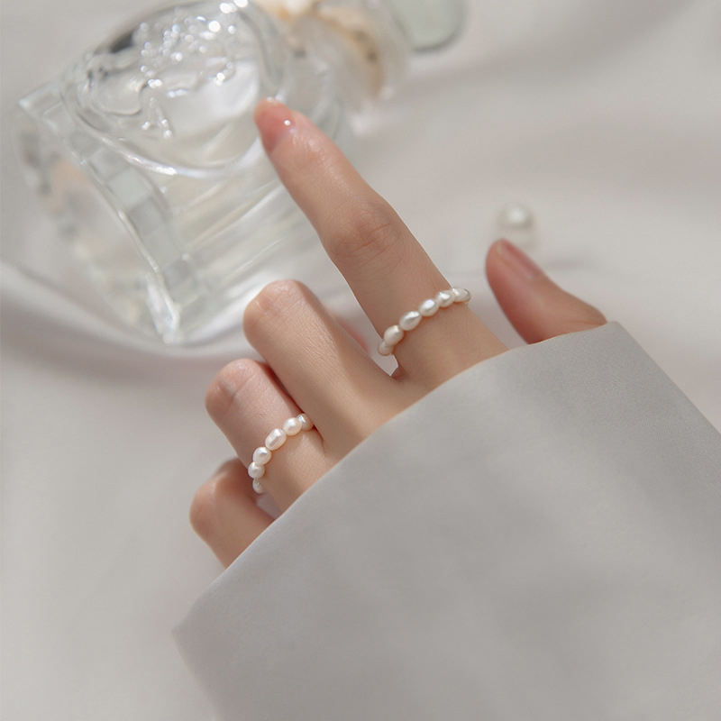 Natural Baroque Pearl Ring