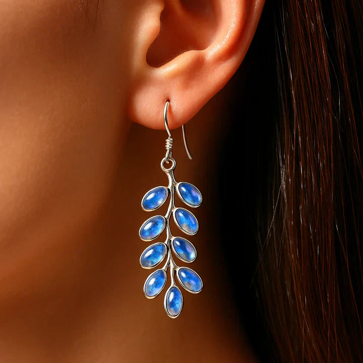 Vintage Moonstone Drop Earrings