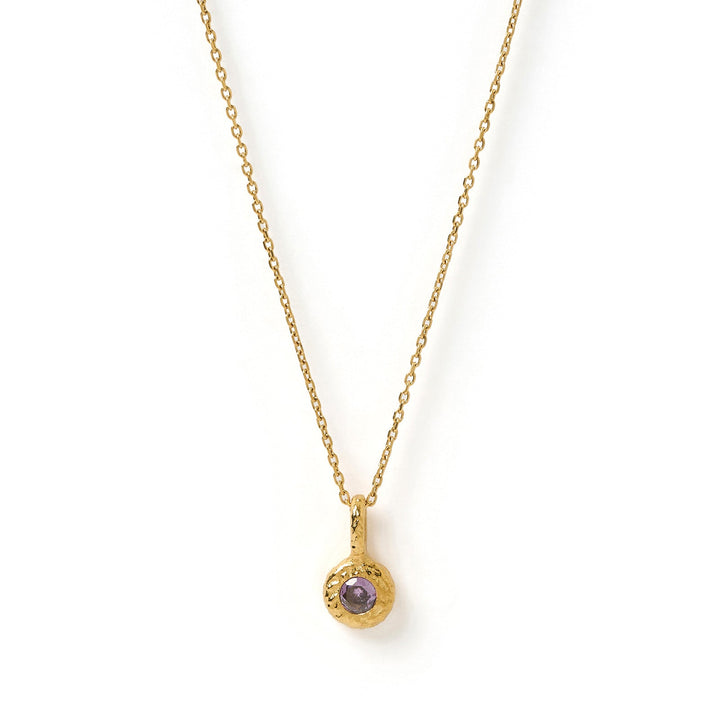 Crushed Birthstone Necklace