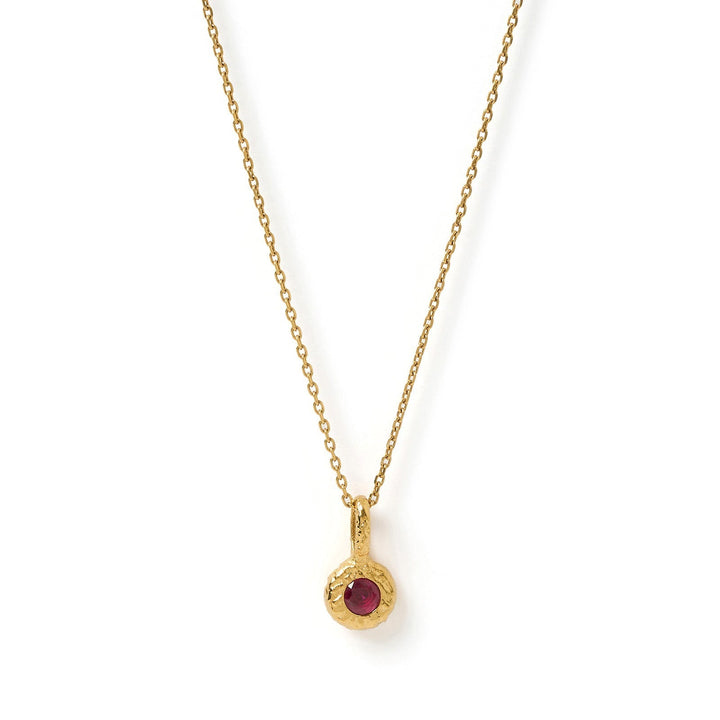 Crushed Birthstone Necklace