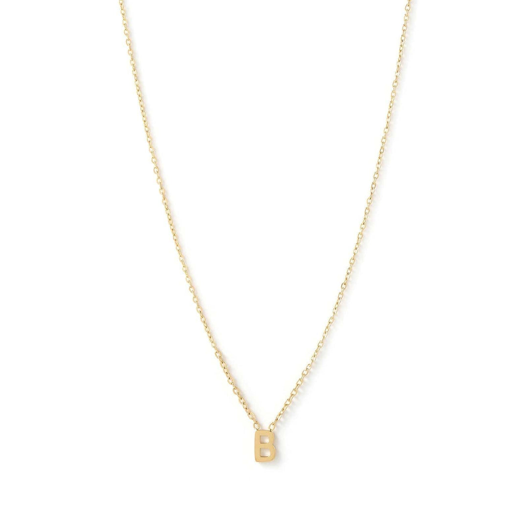 Mini Initial Gold Necklace
