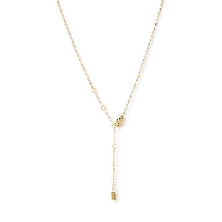 Mini Initial Gold Necklace