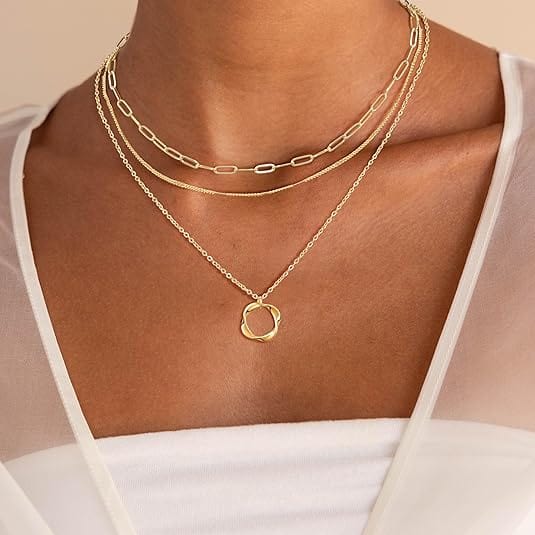 Nina - Vintage Gold Necklace