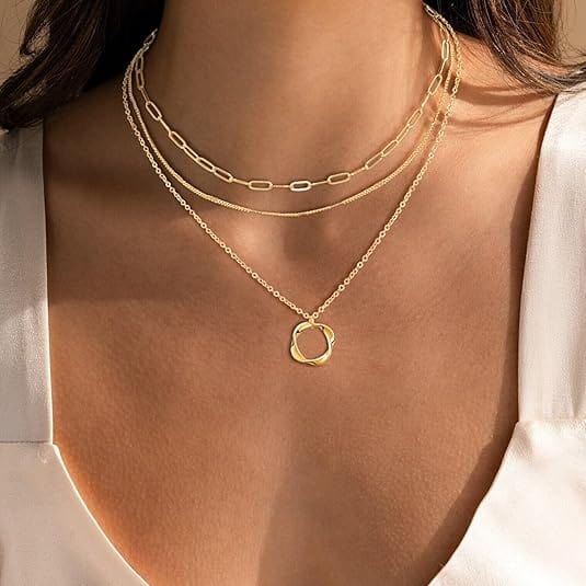 Nina - Vintage Gold Necklace