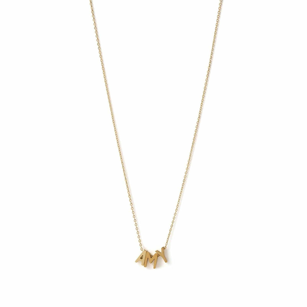 Say My Name Charm Necklace