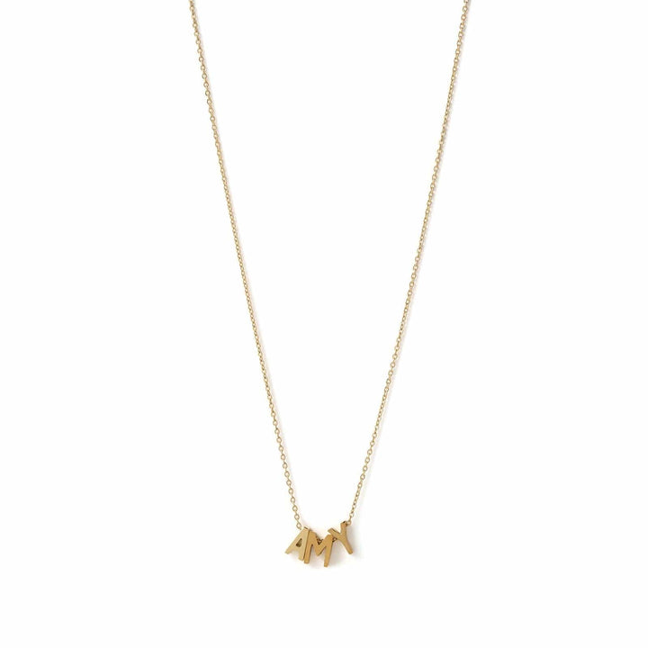 Say My Name Charm Necklace