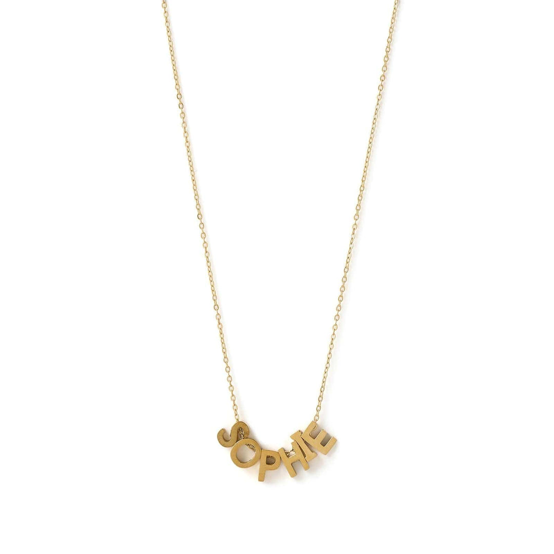 Say My Name Charm Necklace