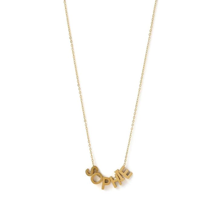 Say My Name Charm Necklace