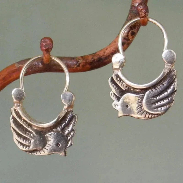 Vintage Bird Earrings