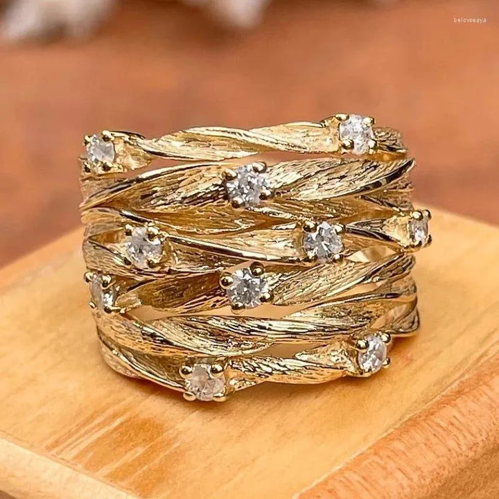 Boho Zirconia Ring