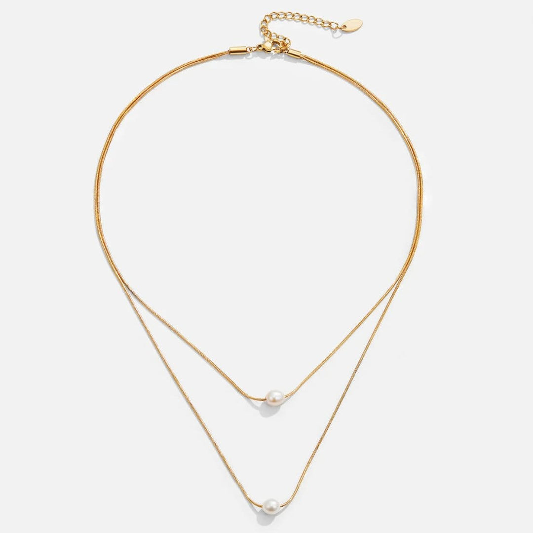 Layered Freshwater Pearl Necklace