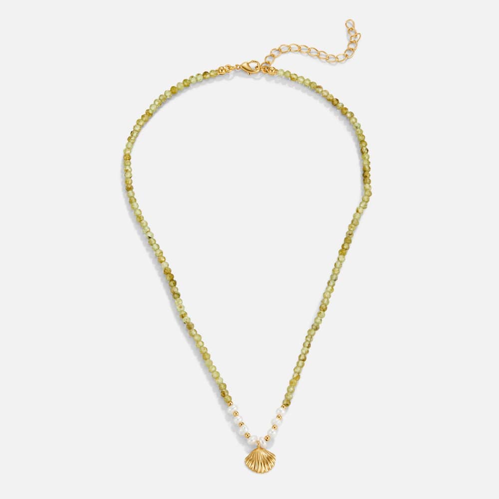 Luca Pearl & Seashell Bead Necklace