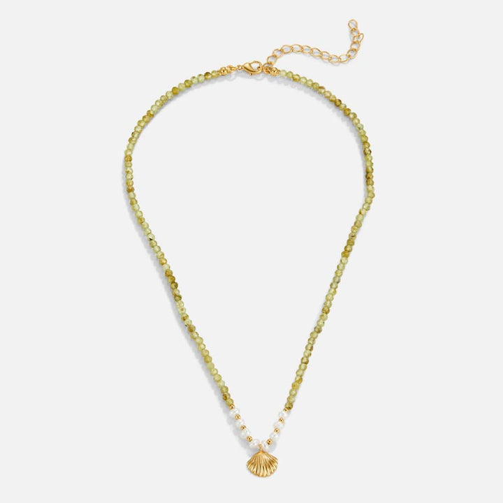 Luca Pearl & Seashell Bead Necklace